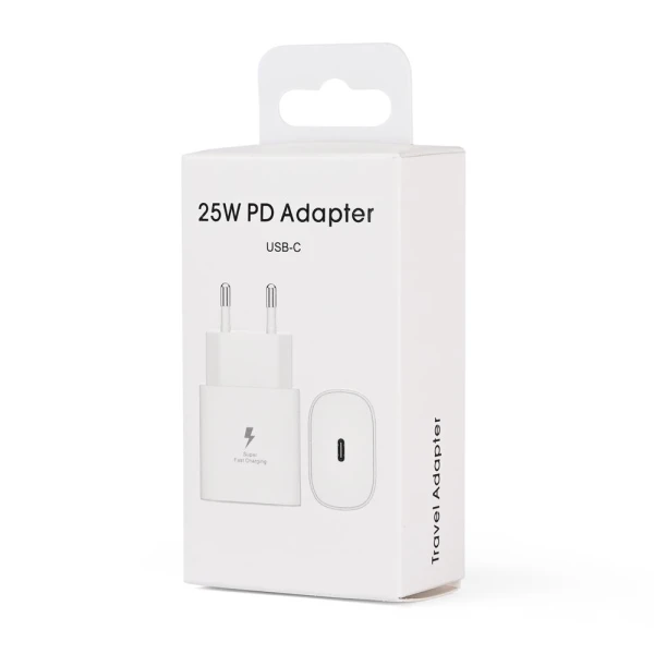 Kucni punjac PD Fast charger 25W za Samsung CE beli