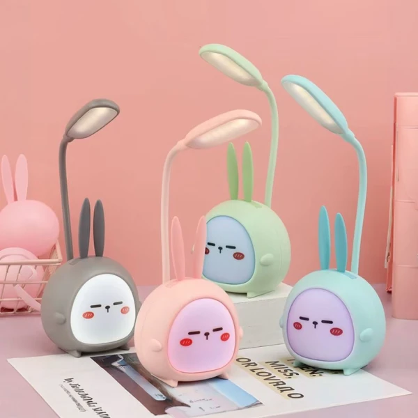 Decija lampa Bunny siva