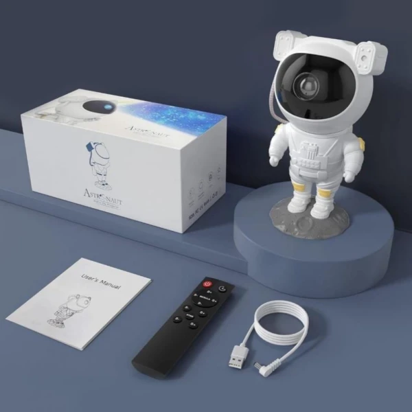 Astronaut projektor lampa M18 JWD bela