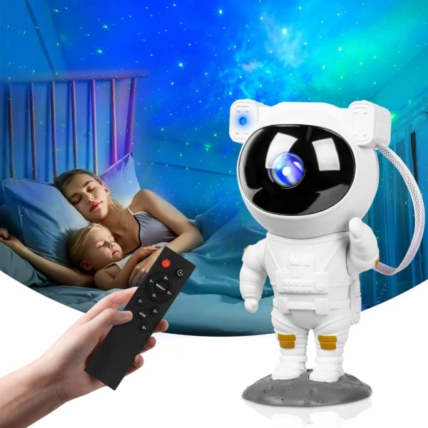 Astronaut projektor lampa M18 JWD bela