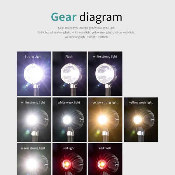 LED AKU Lampa JWD Searchlight srednja