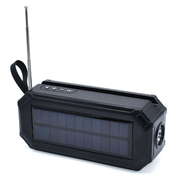 Bluetooth Zvucnik T&G Solarni TG612 crni