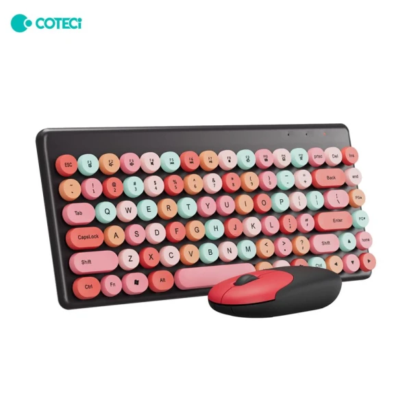 Combo mis i tastatura Coteci OF-053 crno crvena