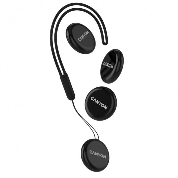 CANYON smart tag ONTAG 1 iOS 4 pcs KIT Black ( CNE-4XPT01BB ) 
