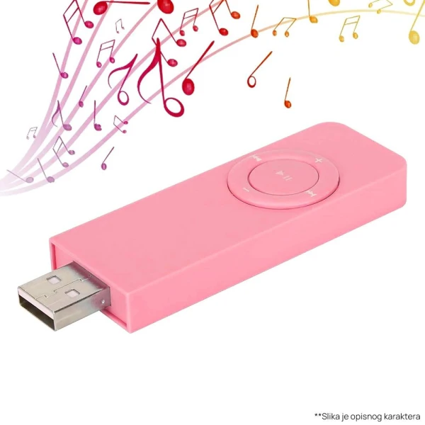 MP3 player LWD basic 8GB pink