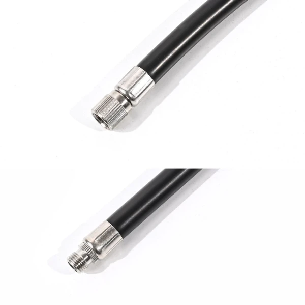 Adapter za pumpanje gume za elektricni trotinet srebrni