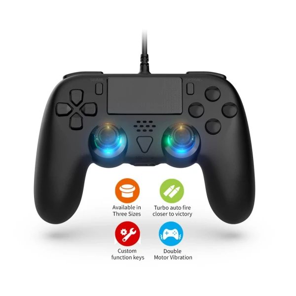 Joypad Dobe TP5-35136 zicani za PS5 crni