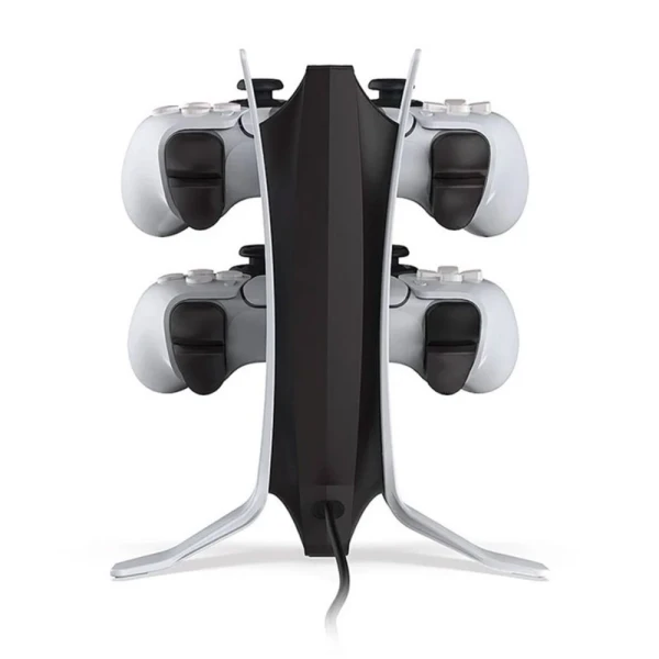 DOBE TP5-0557 vertikalni punjac za PS5 kontrolere dual beli