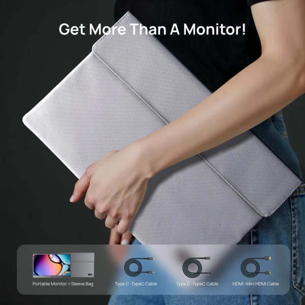 Eksterni prenosni monitor Arzopa Z3FC (sa futrolom) 16,1 inch Grey 2K sRGB100 180hz