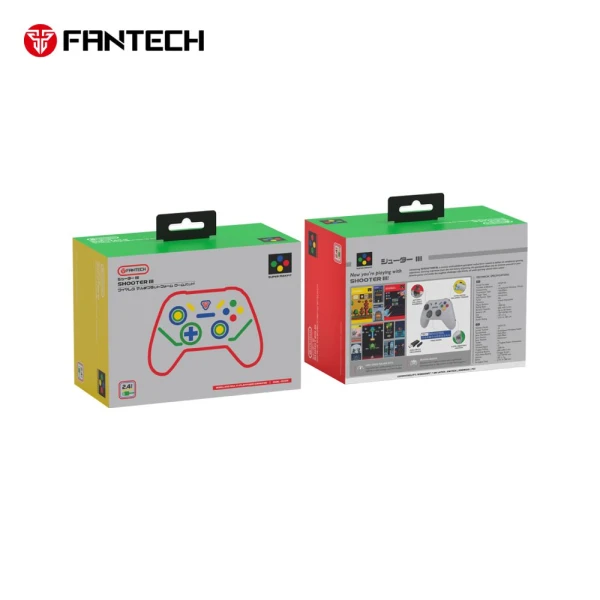 Joypad wireless Fantech WGP13S shooter III Super Maxfit sivi