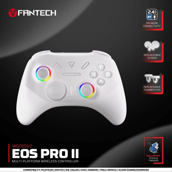 Joypad wireless Fantech WGP15V2 EOS PRO II multiplatform RGB beli