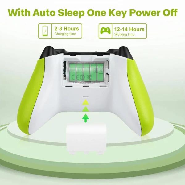 Joypad WIFI kontroler za XBOX One, XBOX X series, PC Windows, PS 3 beli