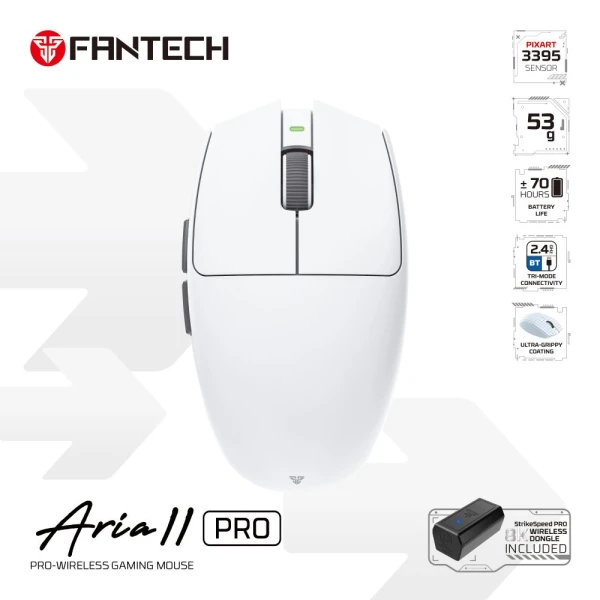 Mis Wireless Gaming Fantech XD7V2P Aria II PRO beli