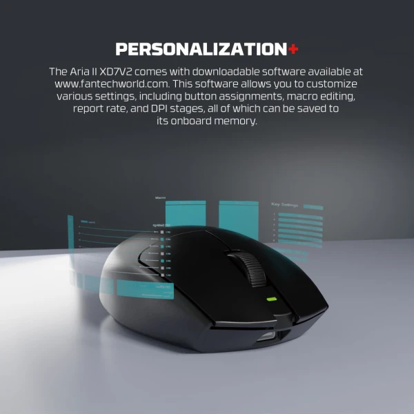 Mis Wireless Gaming Fantech XD7V2 Aria II beli