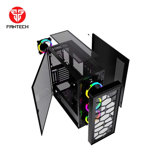 Kuciste Gaming Fantech CG82 Hexa XL crno