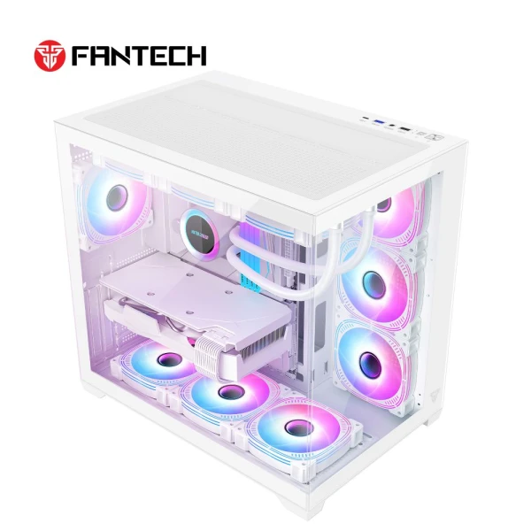 Kuciste Gaming Fantech CG85 Lumina belo