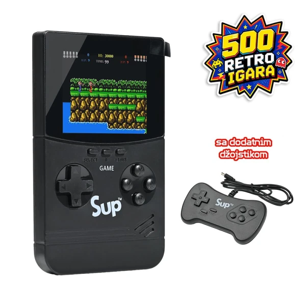 Konzola za igranje Gameboy SUP500 crna