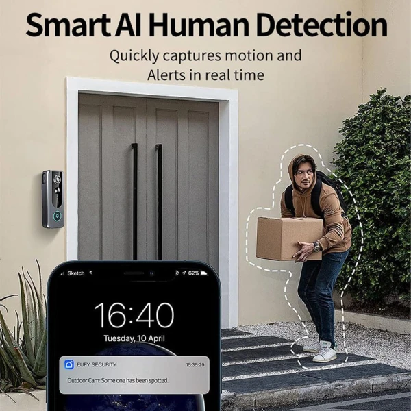 Video pametno zvono JWD Tuya M20 Wireless