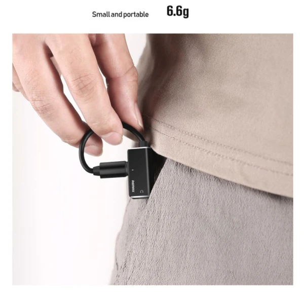 Adapter REMAX za punjenje iPhone RL-LA02i crni