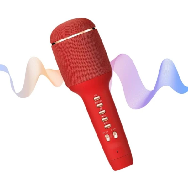 Bluetooth mikrofon WS900 crveni