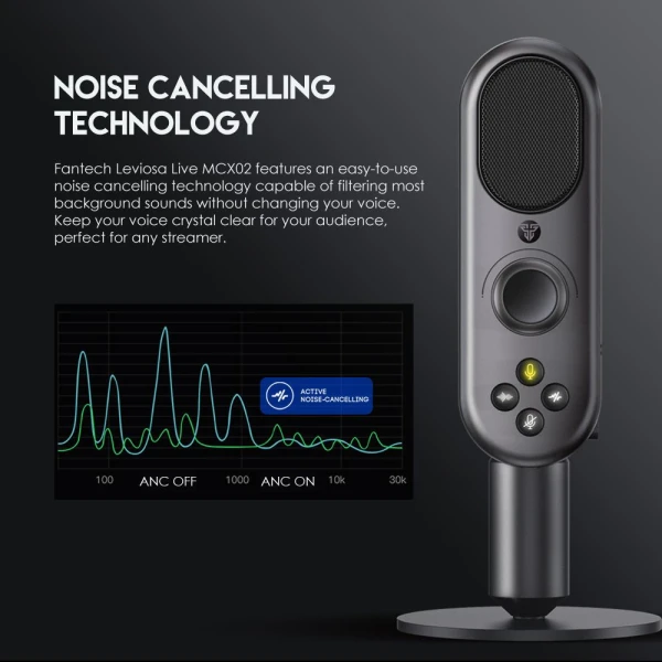 Mikrofon Fantech MCX02 Leviosa Live crni