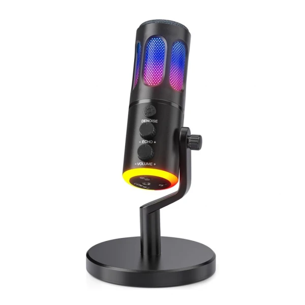 Mikrofon SU8 RGB crni