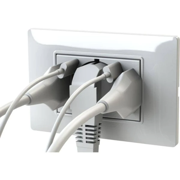 Uticnica USB P503 (1 suko+2 bipasso+2 USB C) Vimar Plana bela 4BUSBP503.V14