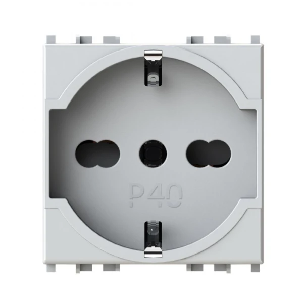 Uticnica P40 Vimar Arke bela 4B.V19B.P40