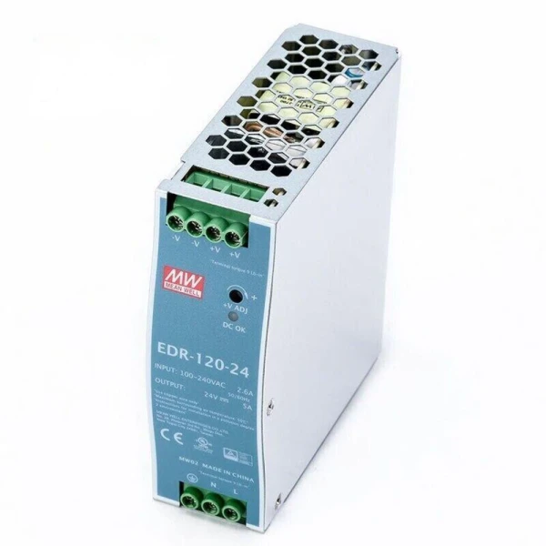 Napajanje za DIN sinu EDR-120-24, 120W, 5A/24VDC