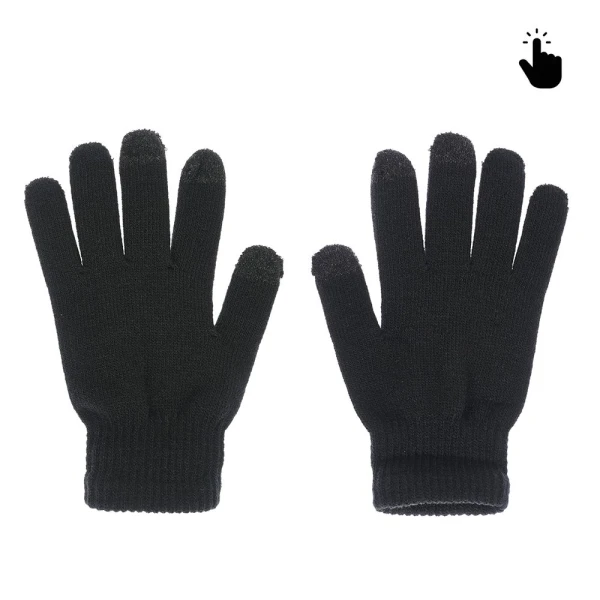 Rukavice za touch screen RY M (22cm) crne