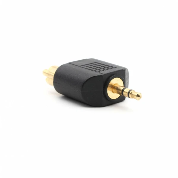 Adapter 3.5mm M na 2 RCA M
