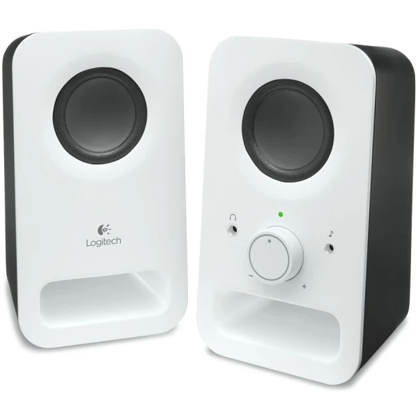 LOGITECH Z150 Stereo Speakers - SNOW WHITE - 3.5 MM ( 980-000815 ) 