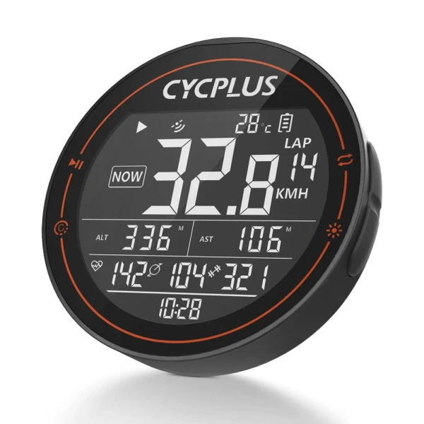 CYCPLUS M2 GPS kompjuter za biciklu crni