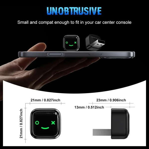 Carplay Wireless Adapter za auto M12 JWD LED