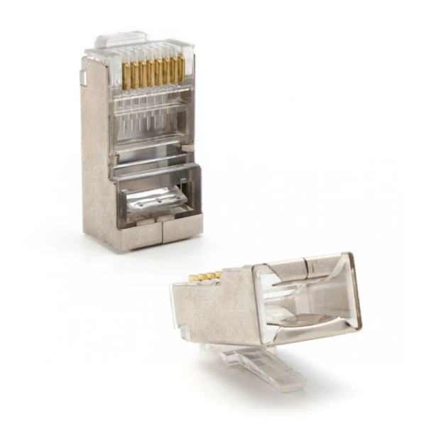 Konektor RJ45 metalni CAT5 JWD-AD79 1000 kom