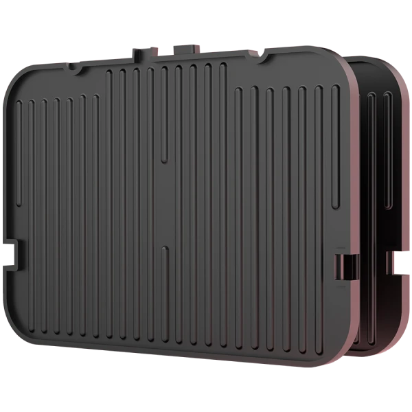 AENO Electric grill AEG0001 plate, Double-sided: flat&ribbed, Non-stick coating, size: 290*234mm, 1 pcs in set ( AEGP1 ) 