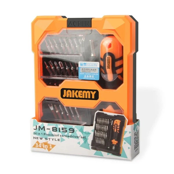 Set srafcigera JAKEMY JM-8159, 34 u 1
