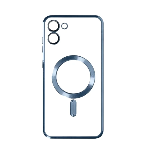 Silikonska futrola Magsafe Samsung A07 PLAVA