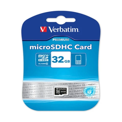 VERBATIM 32GB MICRO SDHC CLASS 10