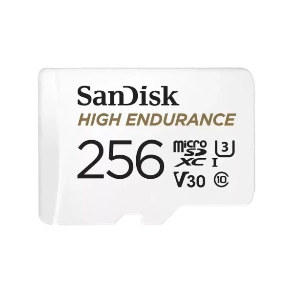 Micro SD Card 256GB SanDisk High Endurance 100MB/s