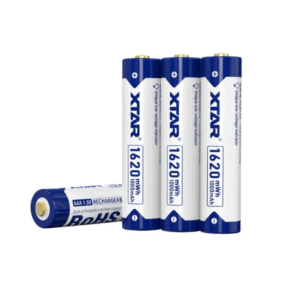 XTAR punjiva litijum jonska baterija AAA 1000mAh 1.5V
