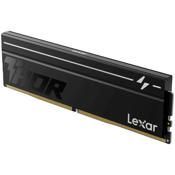 Lexar THOR 2.0 8GB DDR5 6000 CL38 1.3V Memory with heatsink, Single pack, Black Color ( LD5U08G60C380V-RGS ) 