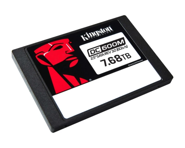 KINGSTON 7.68TB 2.5 inča SATA III SEDC600M/7680G SSDNow Enterprise DC600M series