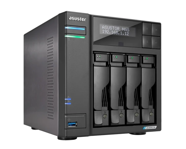 ASUSTOR NAS Storage Server LOCKERSTOR 4 Gen2 AS6704T