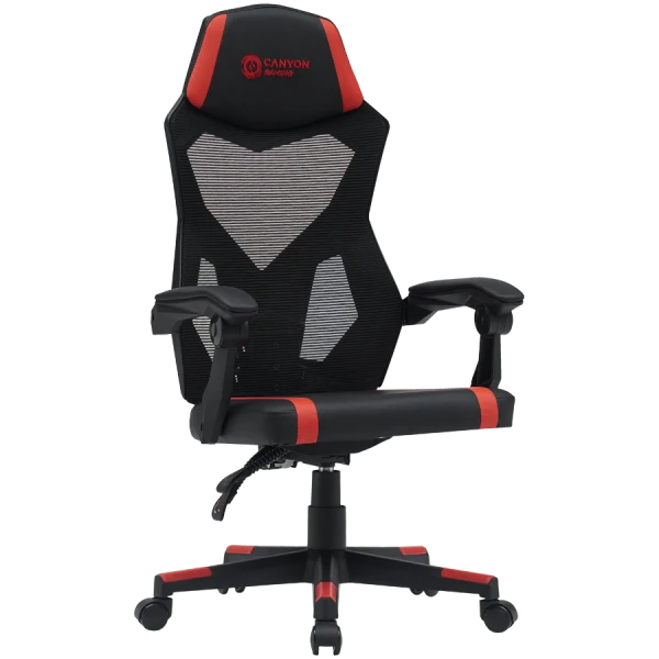 CANYON gaming chair Flow MCH01 Mesh Black Red ( CNE-MCH01R ) 