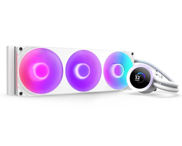 NZXT Kraken Plus 360 RGB V2 vodeno hlađenje belo (RL-KR360-W2)