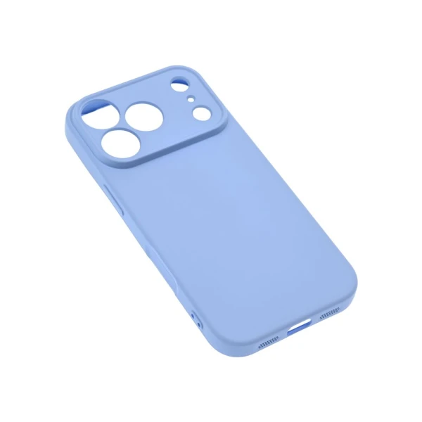 Torbica Teracell Soft Velvet za iPhone 17 Pro/18 Pro 6.3 svetlo plava