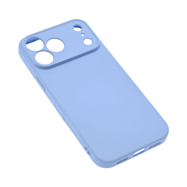 Torbica Teracell Soft Velvet za iPhone 17 Pro Max/18 Pro Max 6.9 svetlo plava