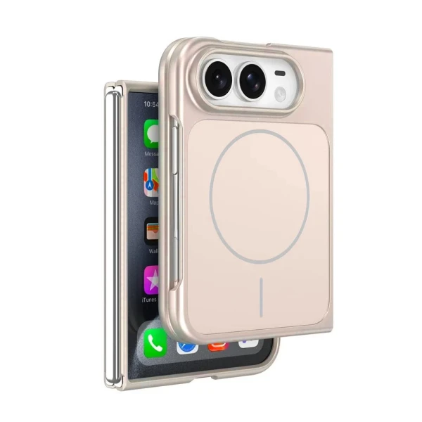 Torbica Magsafe Shield za iPhone 18 Duo zlatna