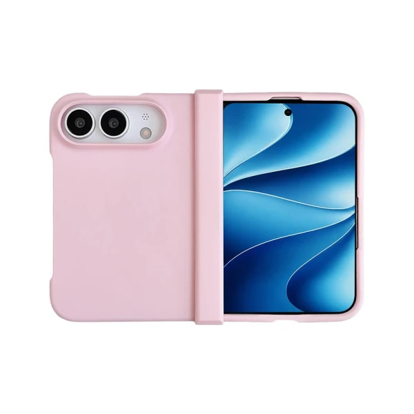 Torbica Elegant Fold za iPhone 18 Duo roze